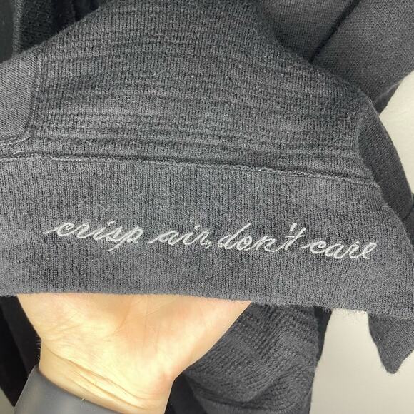 Lululemon Find Your Calm Wrap Cardigan in Black Size 4 - Picture 7 of 8